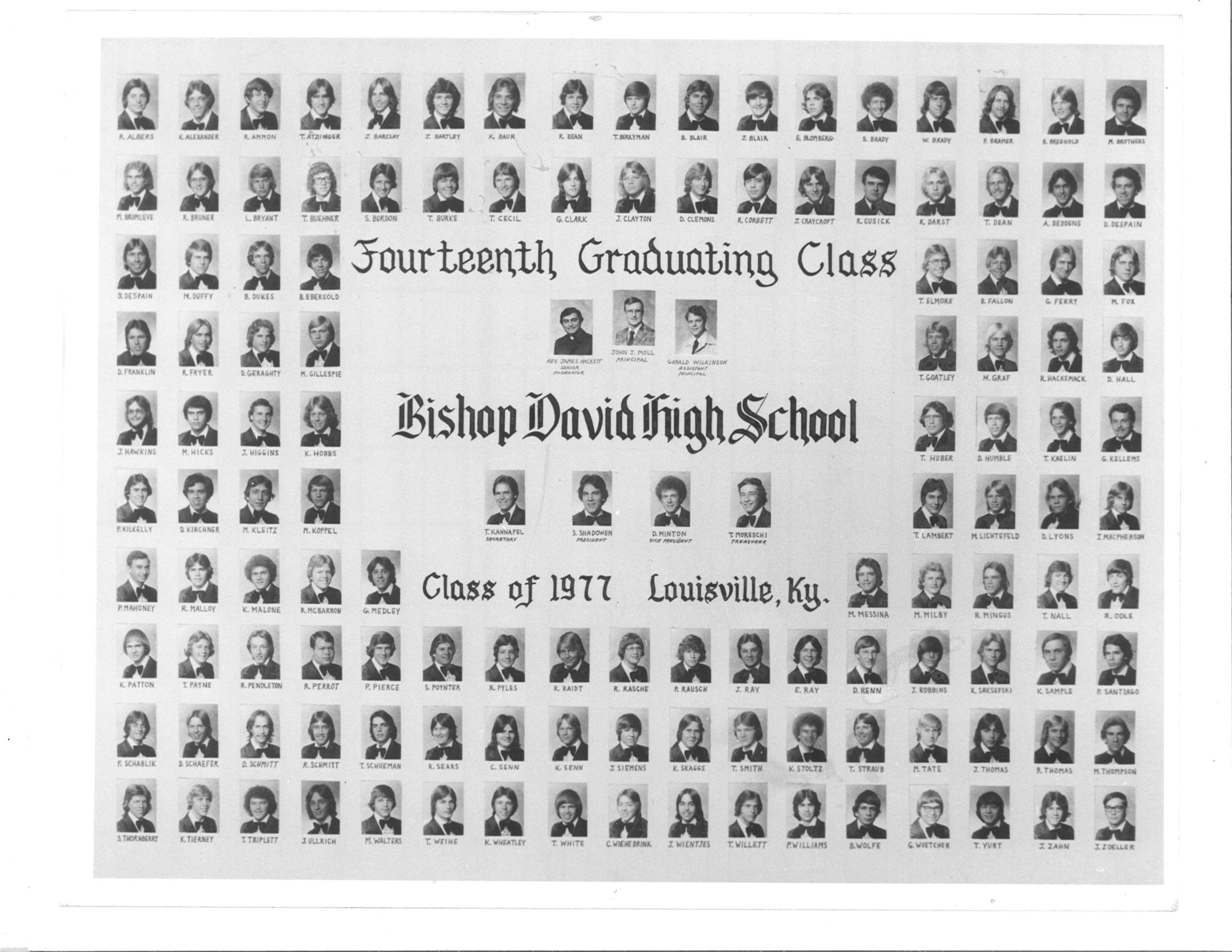 Class Photos – Bishop David Alumni Association, Inc